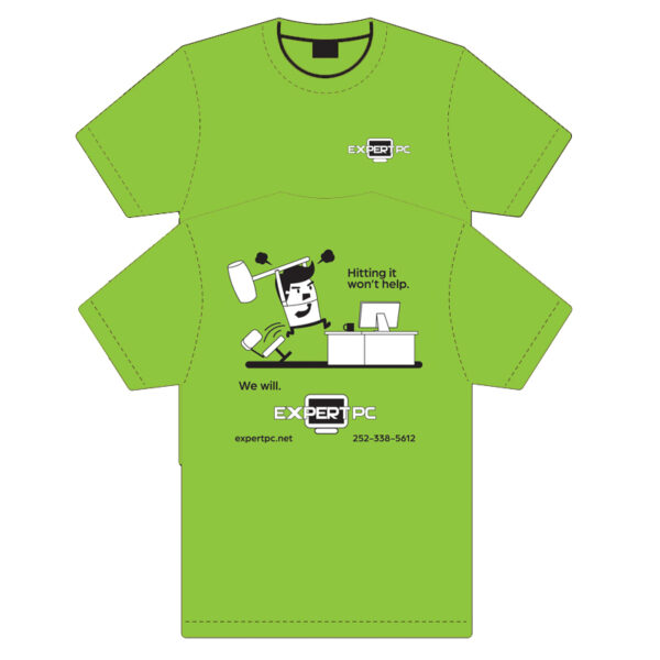 Expert PC 100% Cotton T-Shirt - Image 5