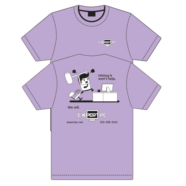 Expert PC 100% Cotton T-Shirt - Image 3