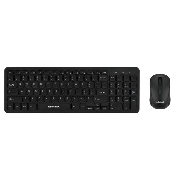 RadioShack Wireless Mouse and English Keyboard Combo