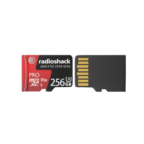 RadioShack Micro SD U3 V30 256GB Memory Card