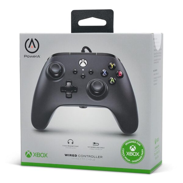 PowerA Wired Controller for Xbox Series X|S – Black - Image 2