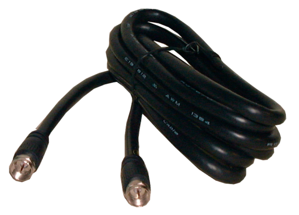 RG6/U Video Jumper Cable – 6 Ft – Black