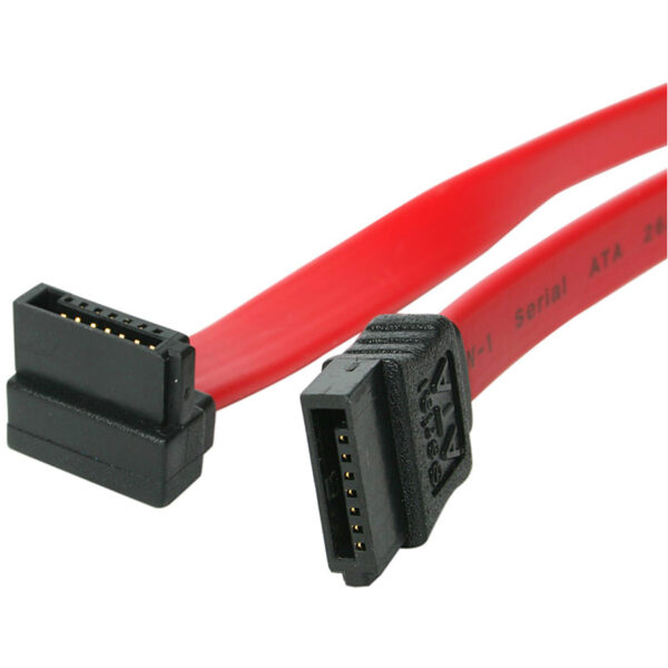 36in SATA to Right Angle SATA Serial ATA Cable