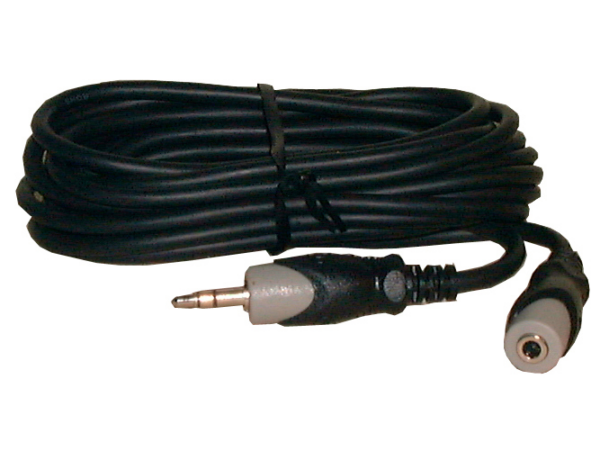 3.5mm (1/8") Stereo Mini Plug to Mini Jack Audio Extension Cable 10 ft.