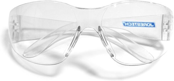 Protective Safety Glasses, Polycarbonate Impact Resistant Lens (Clear)