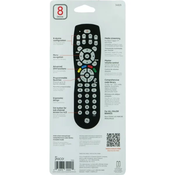 8-Device Universal Remote Control - Image 4