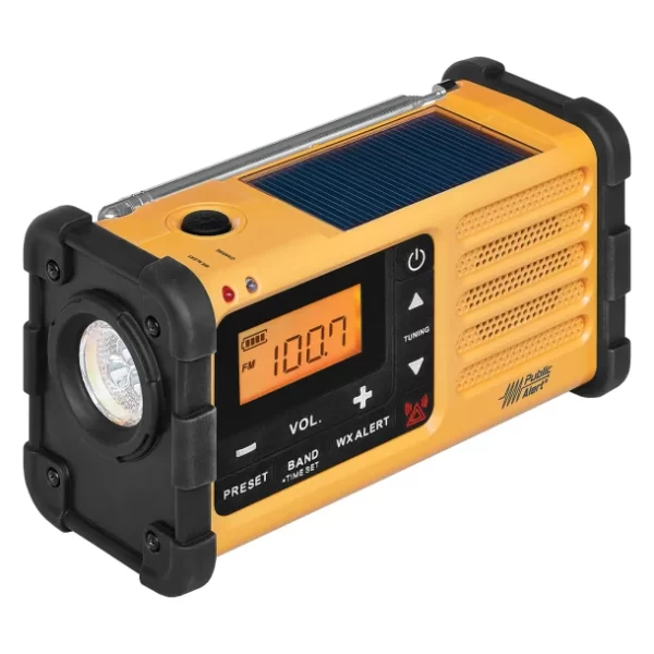 Sangean AM/FM/NOAA Weather Crank Radio - Image 2