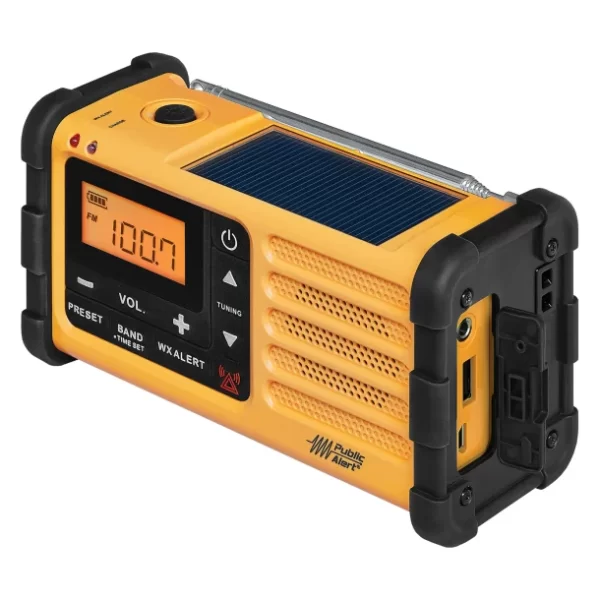 Sangean AM/FM/NOAA Weather Crank Radio