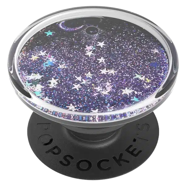 PopSockets - PopGrip Luxe - Tidepool Galaxy Purple