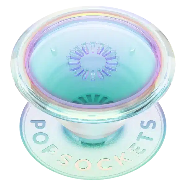 PopSockets - PopGrip Premium - Clear Iridescent