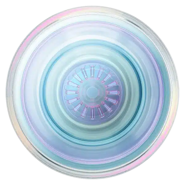 PopSockets - PopGrip Premium - Clear Iridescent - Image 2