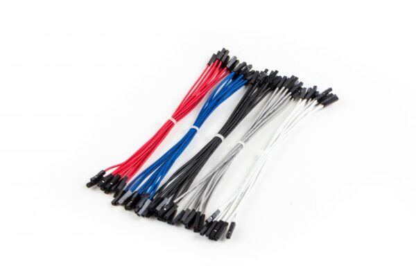 6-Inch Female-to-Female Premium Jumper Wires (50-Pack) - Image 3