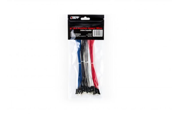 6-Inch Male-to-Female Premium Jumper Wires (50-Pack) - Image 4