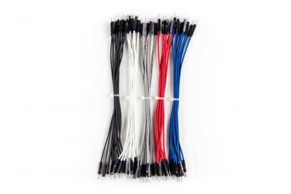 6-Inch Male-to-Male Premium Jumper Wires (50-Pack) OSEPP