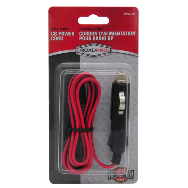 2-Pin 2-Wire CB Power Cord w/ Plug - Image 5