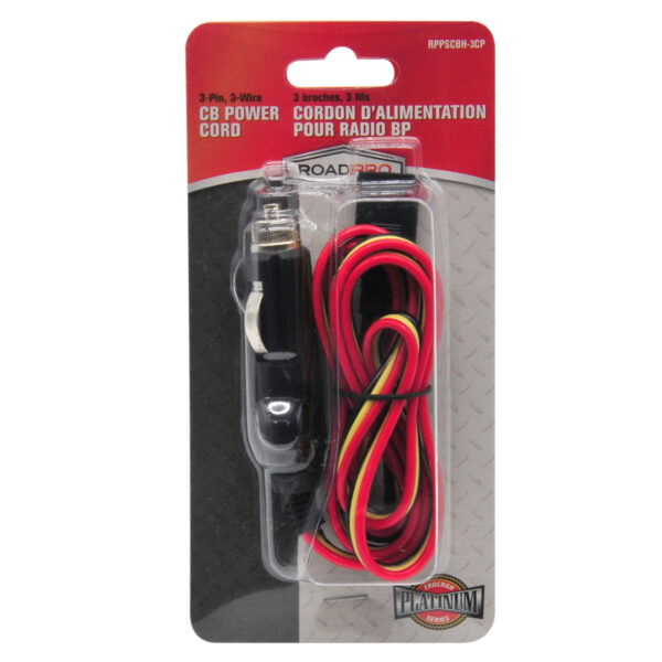 3-Pin 3-Wire 16GA Power Harness with Plug - Image 4