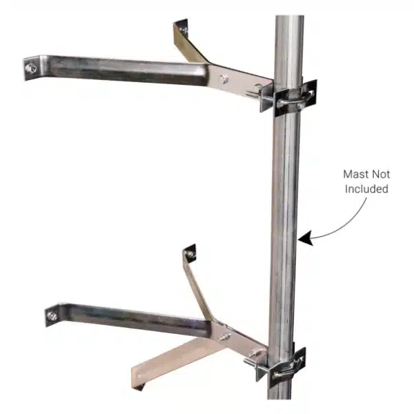 Channel Master 12-In. Heavy-Duty Wall Antenna Mount - Image 6