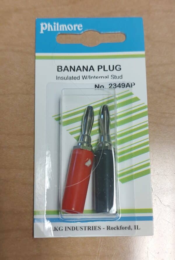 Banana Plug 4.0mm Diameter (2-Pack)