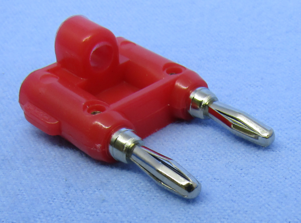 Dual Banana Plug – Part No. 2362 (Red)