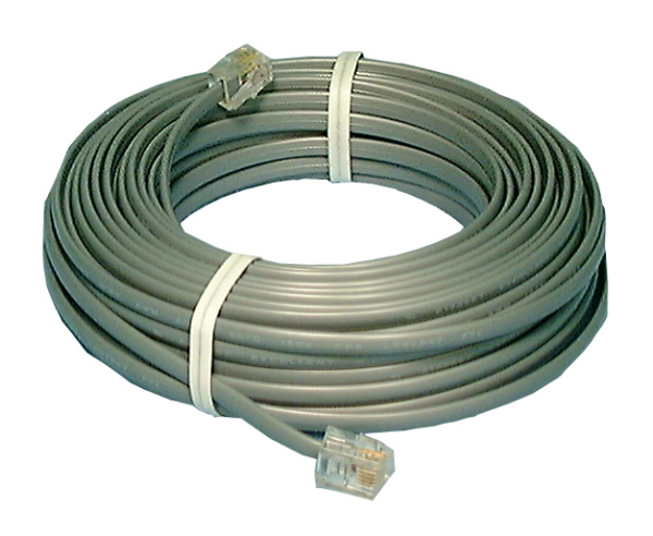 Phone Extension Cord – 50 Ft. (4-Conductor)