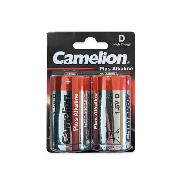 D Alkaline Batteries (2-Pack)