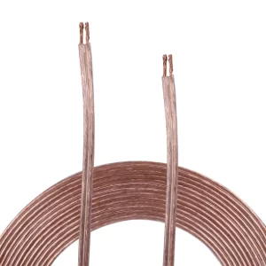 RCA 16-Gauge Speaker Wire, Clear – 100 ft.