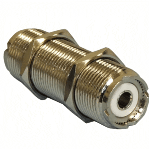 UHF Adaptor – Dual Female Chassis/In-Line