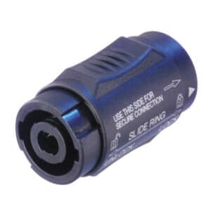 Speakon Cable-to-Cable Locking Coupler (Neutrik NL4MMX)