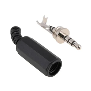 3.5mm Audio Plug 4-Conductor Straight TRRS